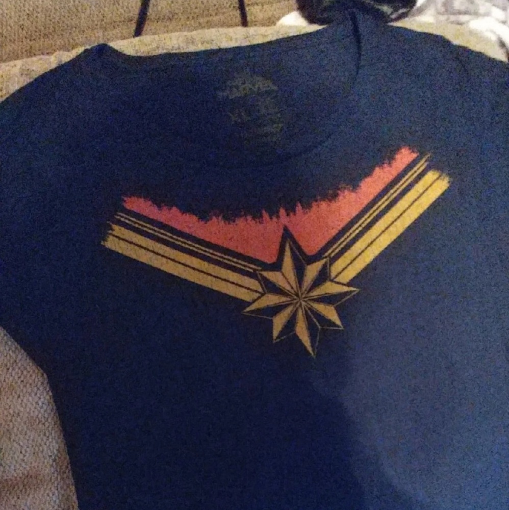 Captain Marvel Lootwear shirt